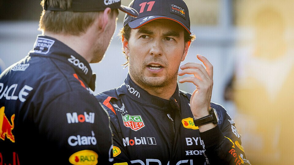 An Max Verstappen zerbrach Sergio Perez in der Formel-1-Saison 2023, Foto: LAT Images