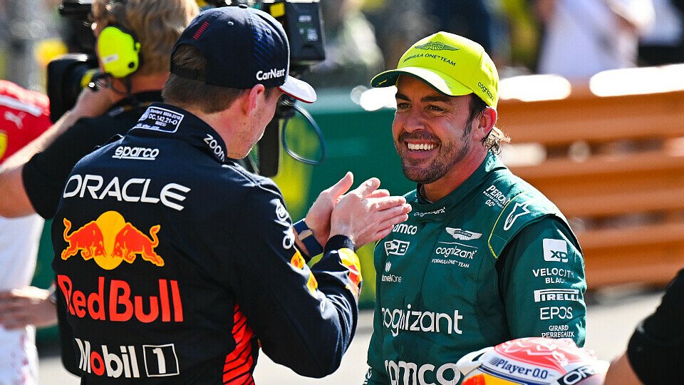 Fernando Alonso vs. Max Verstappen: Kann der Aston-Pilot dem Weltmeister gefährlich werden?, Foto: LAT Images