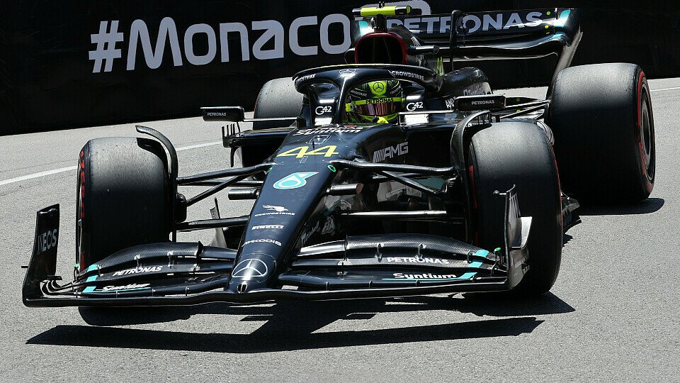 Lewis Hamilton kam heute nicht über Platz 6 hinaus, Foto: LAT Images