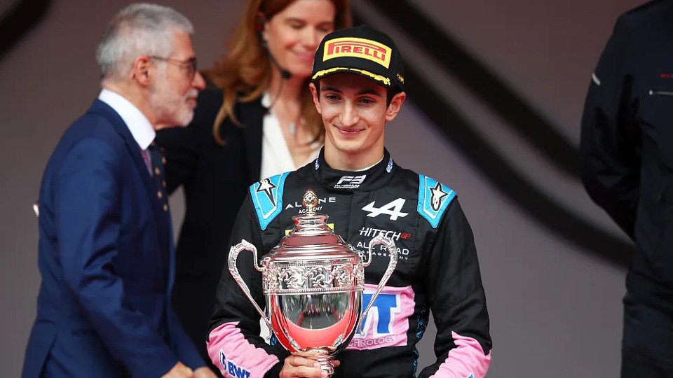 Gabriele Mini feiert seinen ersten Formel-3-Sieg im Fürstentum, Foto: Formula 3