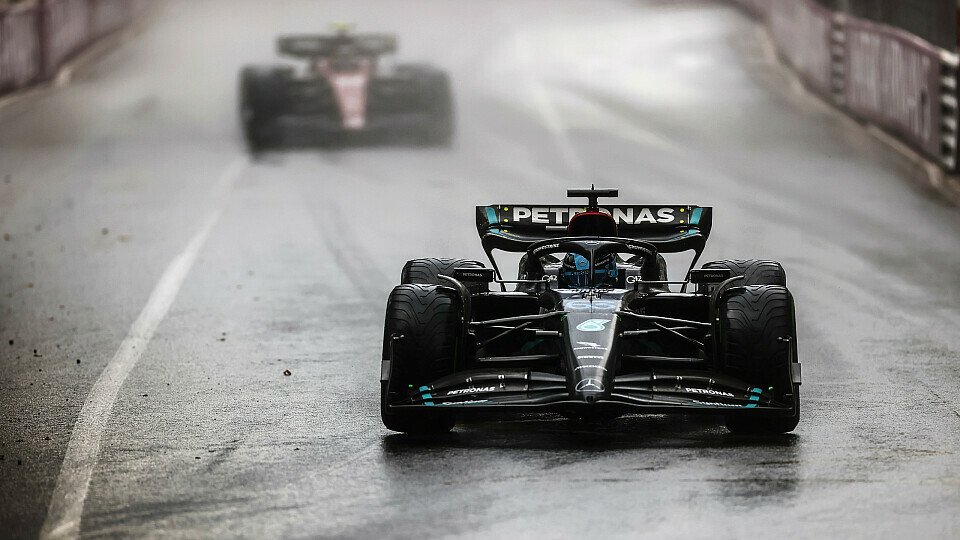 Schon wieder kein Podium: Im Monaco-Regen lässt George Russell Platz 3 liegen, Foto: LAT Images