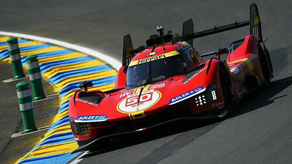 Antonio Fuoco führt Ferrari zur Pole bei den 24h Le Mans 2023, Foto: LAT Images