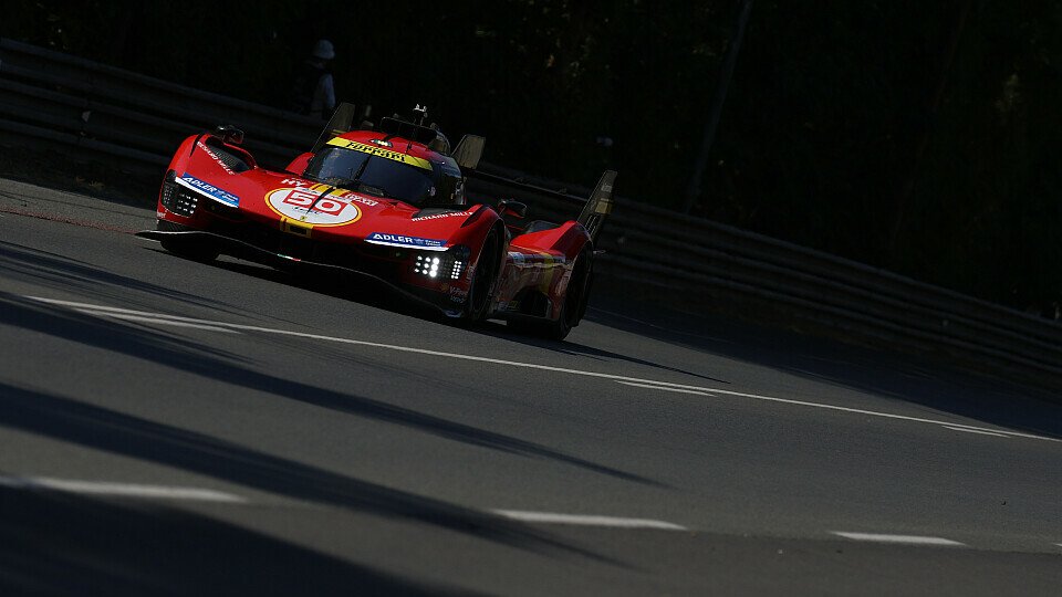 Der Ferrari 499P von Antonio Fuoco holte die Le-Mans-Pole, Foto: LAT Images