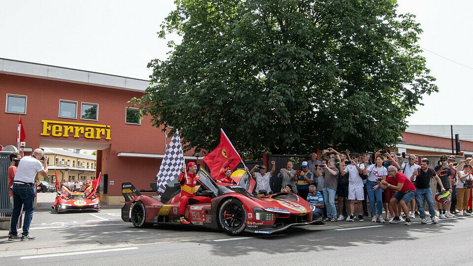 Ferrari feiert den Le-Mans-Gesamtsieg in Maranello, Foto: Ferrari