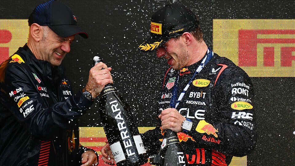 Max Verstappens 41., und Adrian Neweys 200. Sieg in der Formel 1, Foto: Getty Images / Red Bull Content Pool
