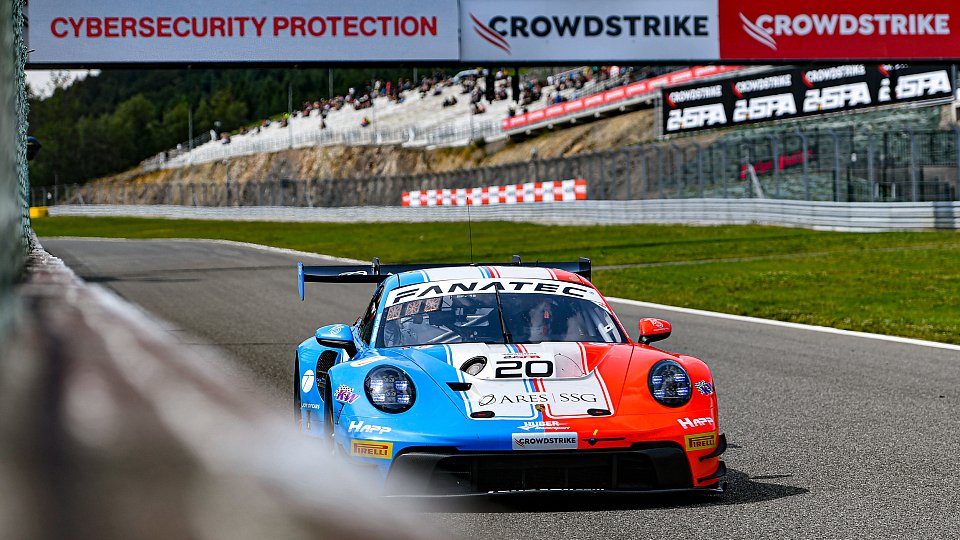 Porsche auf Pole Position bei den 24h Spa 2023, Foto: SRO