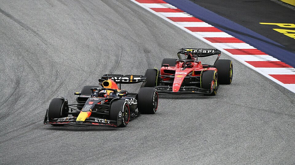 Red Bull vor Ferrari: So knapp geht es in der Formel-1-Saison 2023 nur selten zu, Foto: LAT Images