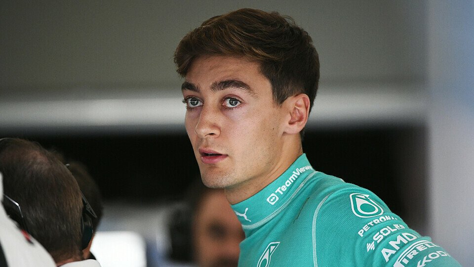 George Russell hadert mit dem Timing des Safety Cars, Foto: LAT Images