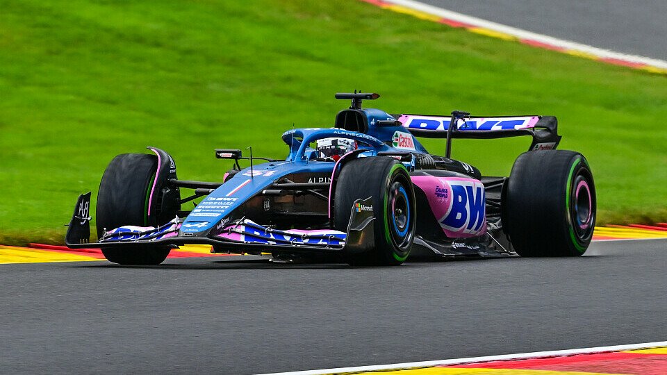 Esteban Ocon beim Qualifying in Spa-Francorchamps