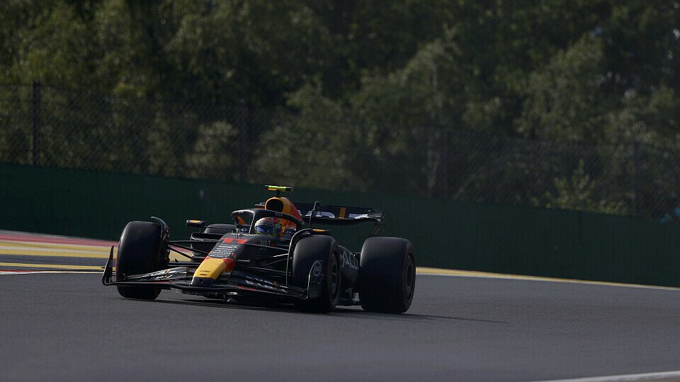 Sergio Perez beim Qualifying in Spa-Francorchamps