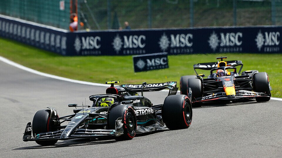 Belgien GP: Lewis Hamilton vor Max Verstappen