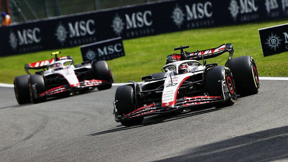 Belgien GP: Kevin Magnussen vor Teamkollege Nico Hülkenberg