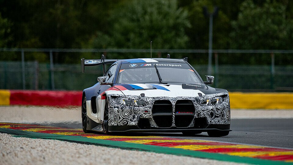 BMW testet BMW M4 GT3 EVO für Saison 2025 in Spa-Francorchamps