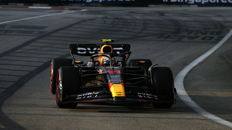 Red Bull-Fahrer Sergio Perez Red Bull-Fahrer Sergio Perez