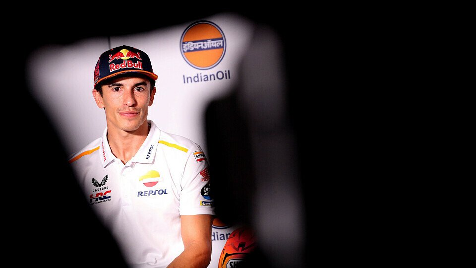 Marc Marquez in der Pressekonferenz zum Indien-GP