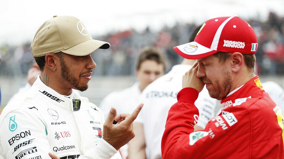 Lewis Hamilton und Sebastian Vettel vor dem USA-GP 2018 in Austin
