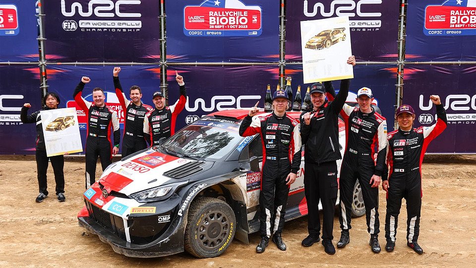 Toyota Gazoo Racing feiert Herstellertitel der WRC