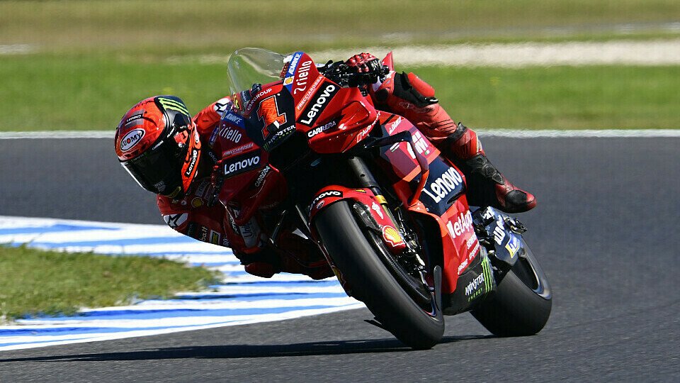 Francesco Bagnaia beim Australien GP der MotoGP