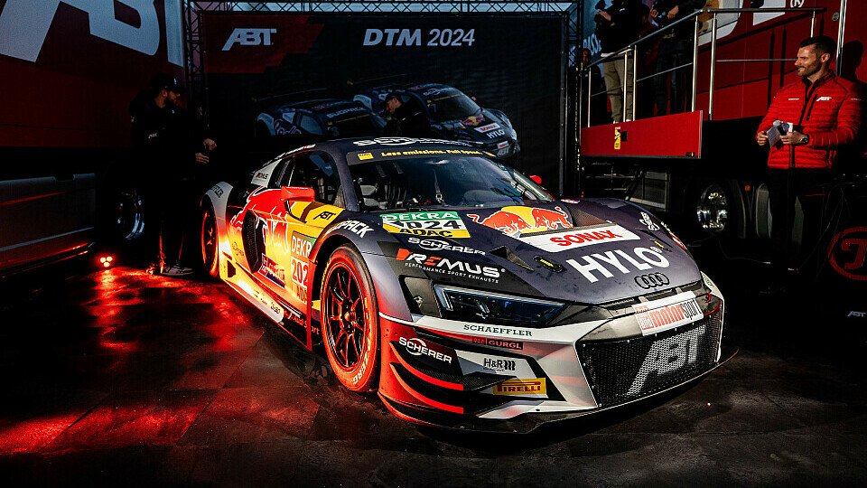 Abt Sportsline präsentiert Audi R8 LMS GT3 und Red Bull als Sponsor beim DTM-Finale in Hockenheim