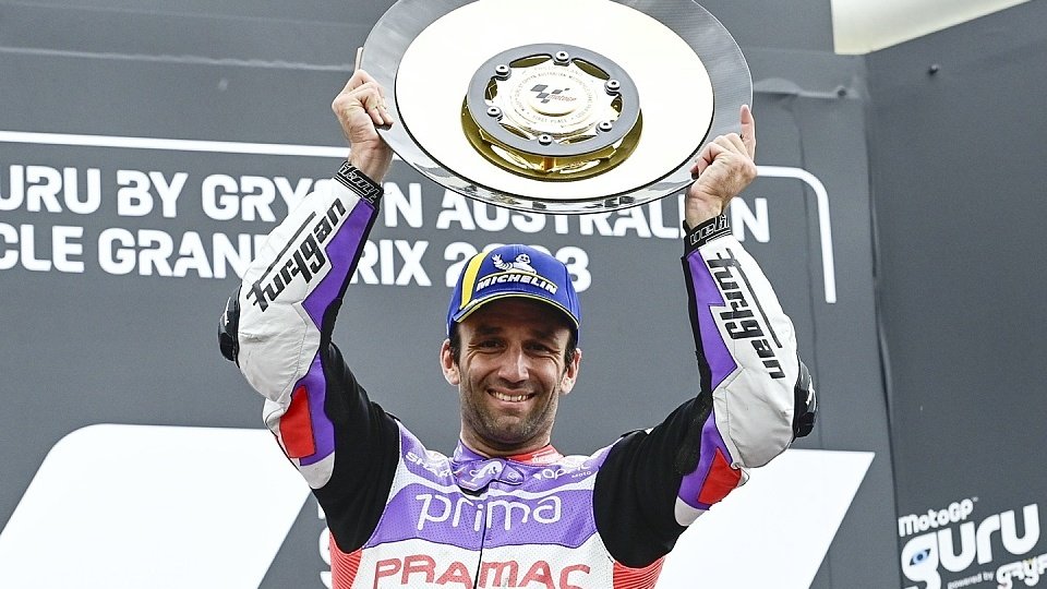Johann Zarco gewann auf Phillip Island den Australien GP und feiert seinen ersten MotoGP-Sieg.