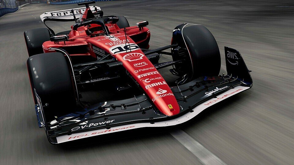 Ferraris Speziallackierung für den Las Vegas GP