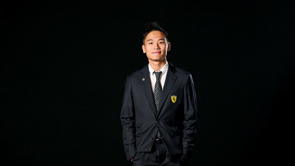 Ye Yifei wird als Ferrari-Werksfahrer verkündet.