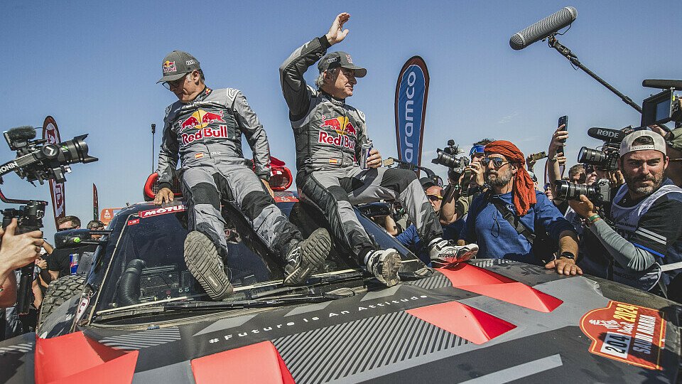 Dakar-Sieger Carlos Sainz Sr. im Audi