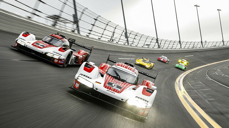 Porsche-LMDh beim 24-Stunden-Rennen von Daytona