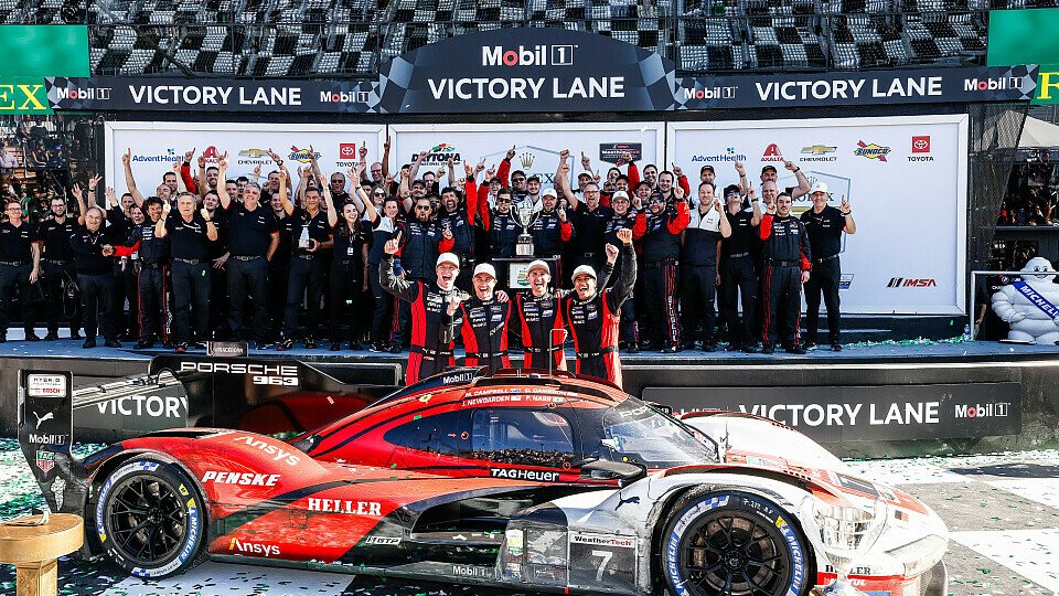 Porsche gewinnt die 24 Stunden von Daytona