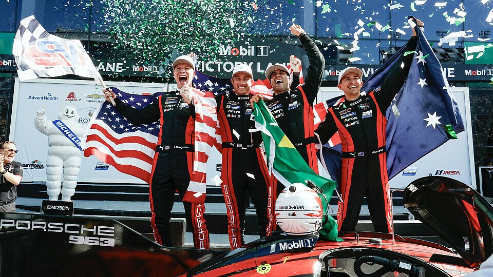 Porsche-Penske gewinnt die 24 Stunden von Daytona