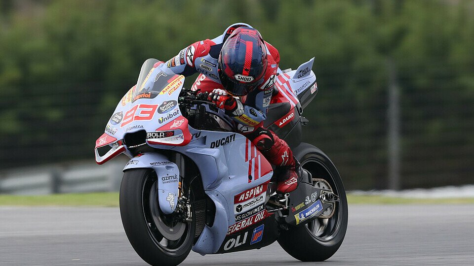 Marc Marquez hatte am Dienstag große Probleme mit seiner Ducati GP23, Foto: LAT Images