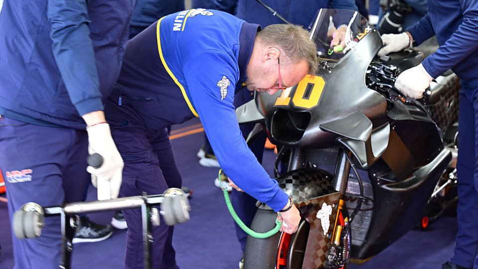 Die Reifendrücke in der MotoGP - ein Thema mit hoher Brisanz, Foto: LAT Images