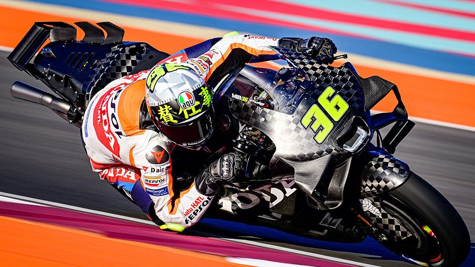 Joan Mir bei den MotoGP-Testfahrten in Katar