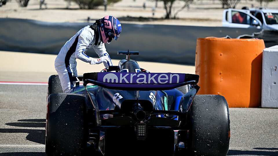 Williams-Fahrer Alexander Albon sorgte für eine Unterbrechung