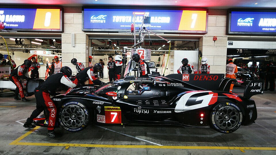 Toyota bei den WEC-Testfahrten in Doha, Katar