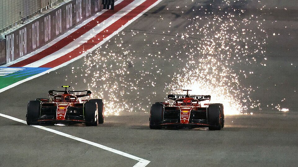 Carlos Sainz Jr. überholt Ferrari-Teamkollege Charles Leclerc