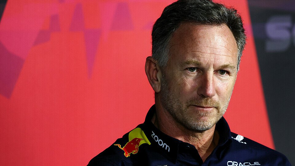 Pressekonferenz mit Red Bull-Teamchef Christian Horner