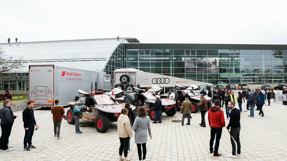 Audi feiert seine Dakar-Sieger