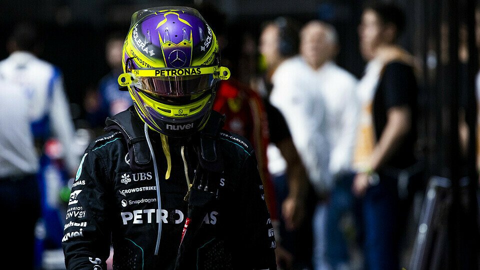 Lewis Hamilton nach dem Rennen in Saudi-Arabien