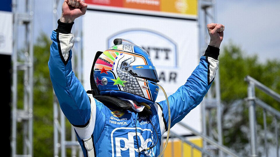 Josef Newgarden gewinnt im Chevrolet den Saisonauftakt in St. Petersburg