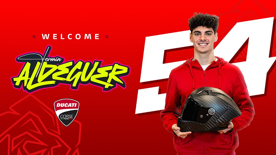 Fermin Aldeguer wird 2025 als MotoGP-Rookie für Ducati antreten., Foto: Ducati MotoGP