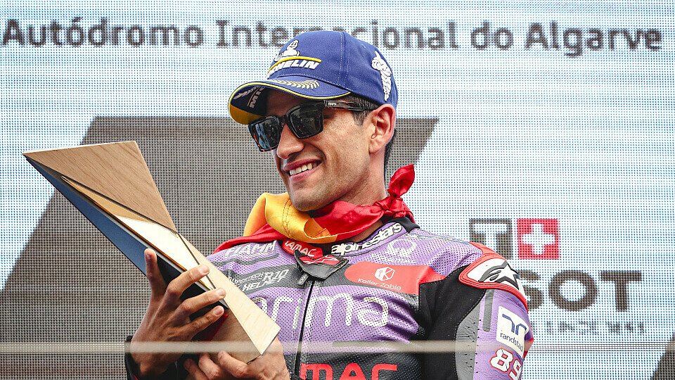 Jorge Martin feierte in Portimao einen dominanten MotoGP-Sieg., Foto: LAT Images
