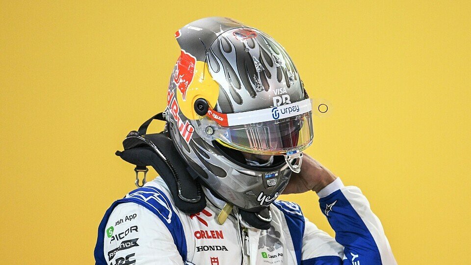 Daniel Ricciardo am Freitag vom Bahrain GP 2024.
