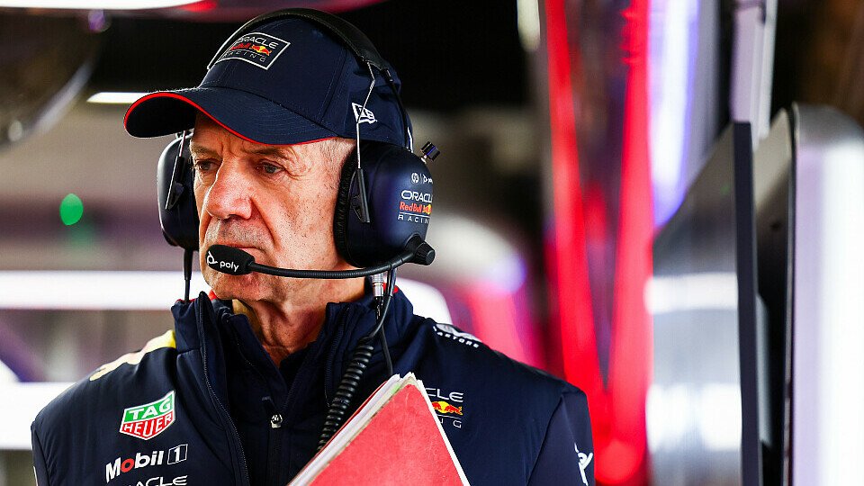 Technik-Guro Adrian Newey in der Red Bull-Box