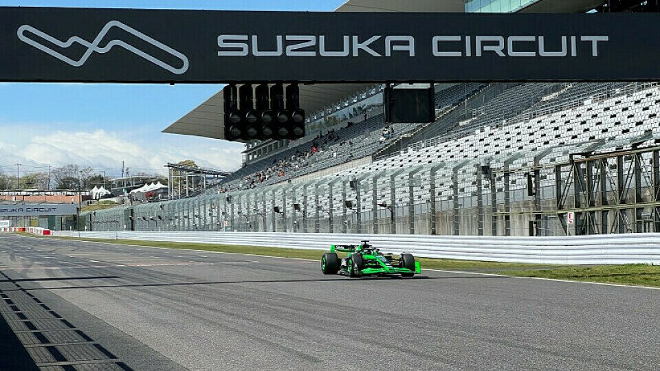 Valtteri Bottas beim Pirelli-Reifentest in Suzuka 2024