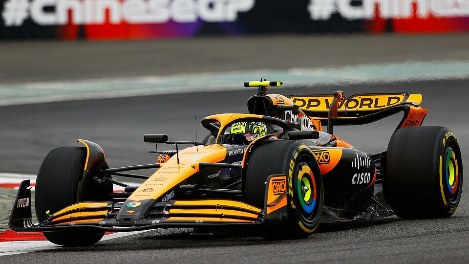 Polesetter Lando Norris im McLaren