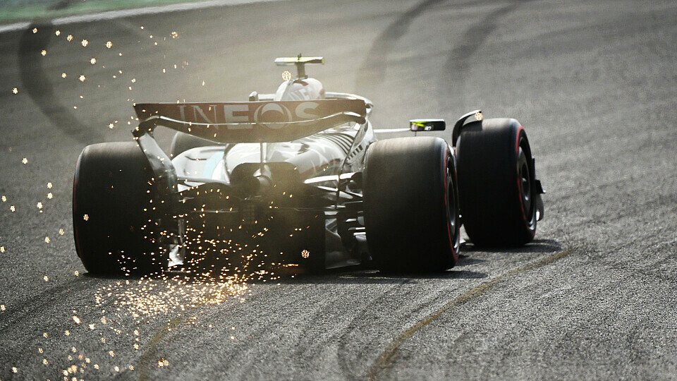 Es funkte beim Qualifying nicht viel bei Mercedes-Fahrer Lewis Hamilton