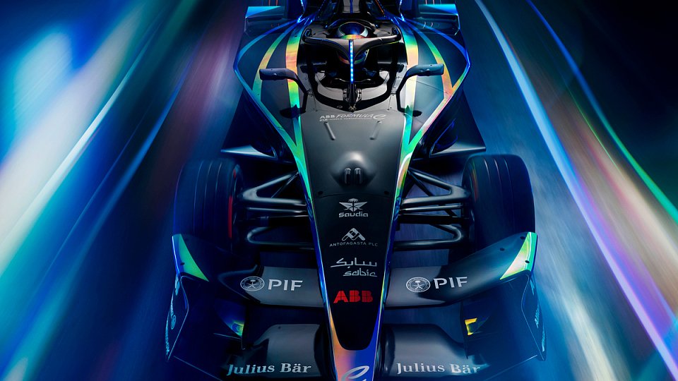 Das neue Gen3-Evo-Auto für die Formel-E-Saison 2025.