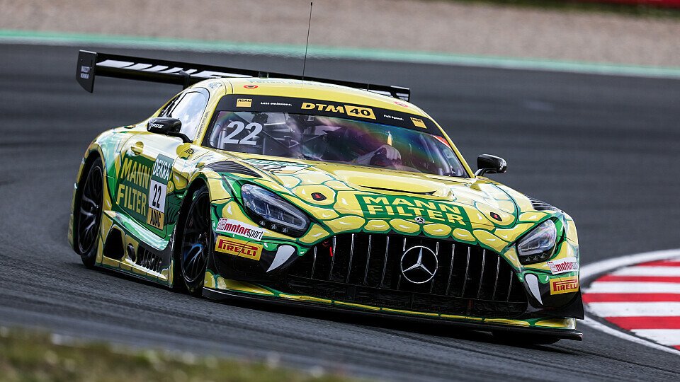 Lucas Auer (Mercedes-AMG Team Mann-Filter) in der Boxengasse