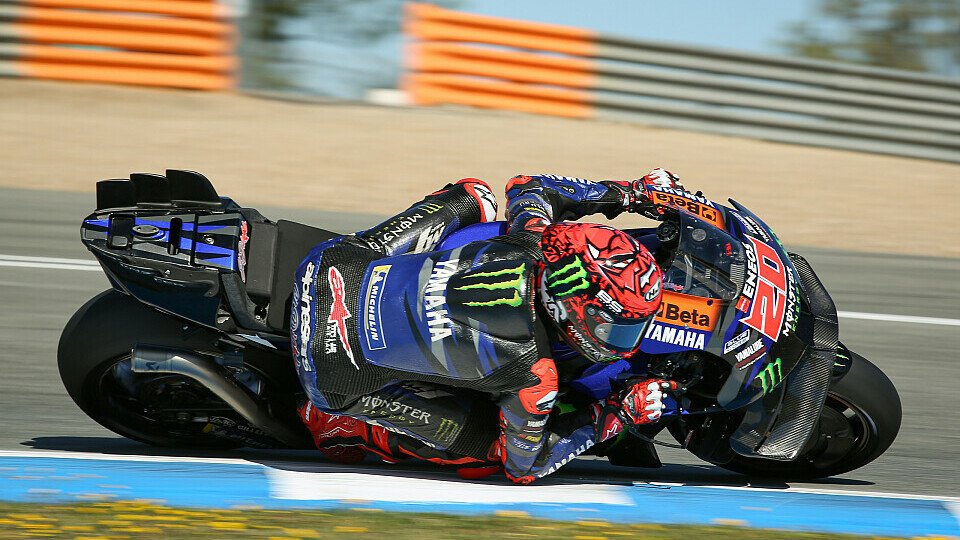 Fabio Quartararo konnte im Jerez-Test einige Updates an seiner Yamaha-M1 testen, Foto: Tobias Linke